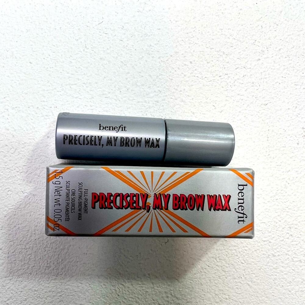 🆕 NWB Benefit Sculpting Brow Wax Full Pigment Warm Golden Blonde Makeup Beauty